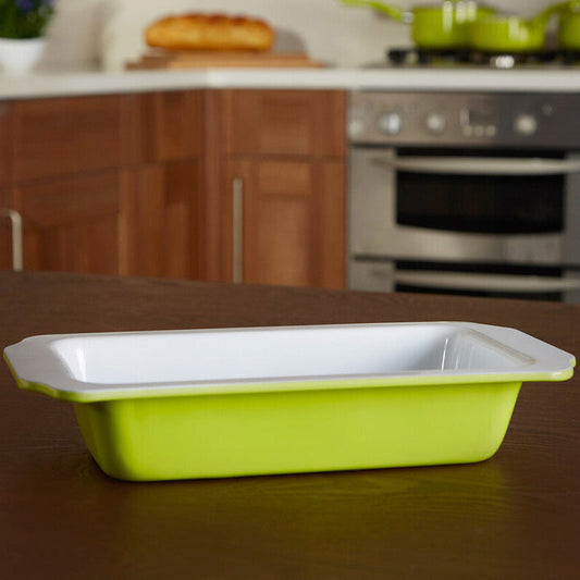 Ecocook Lime Green Loaf Tin