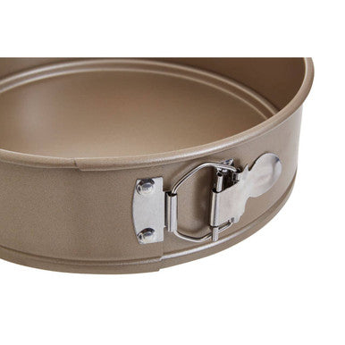 Champagne Finish Springform Round Cake Pan 24cm | From Scratch