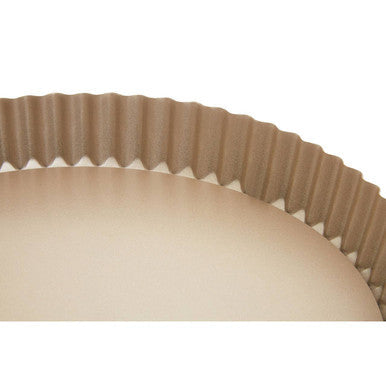 Champagne Finish Flan or Pie Tin 25cm | From Scratch