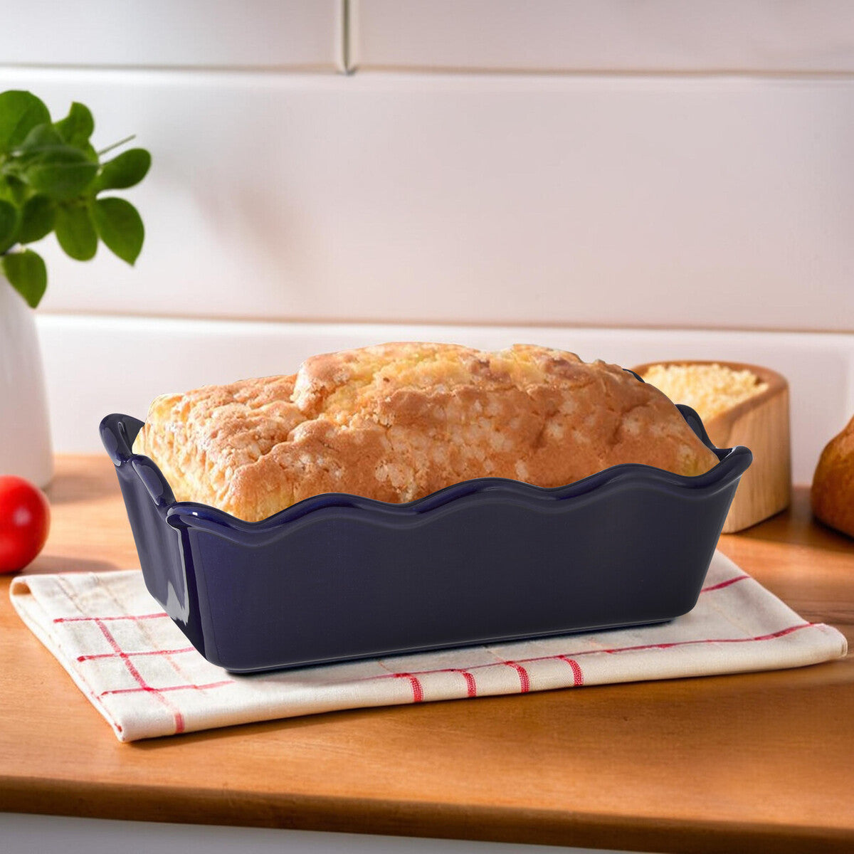 Modern Retro Rectangular Loaf Dish