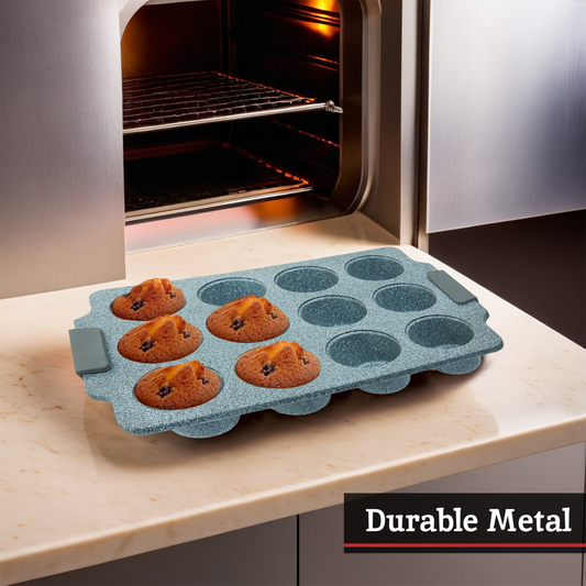 From Scratch Twelve Cup Marble Effect Muffin Tray