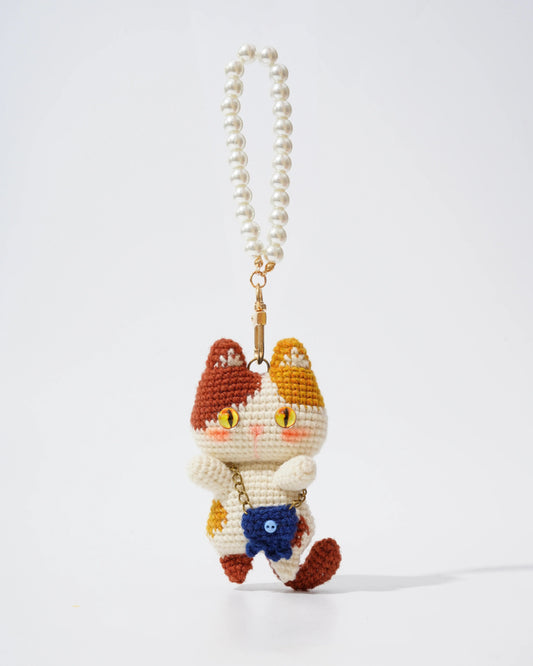 Pancake Cats Bag Charms β Handmade Cat Collection