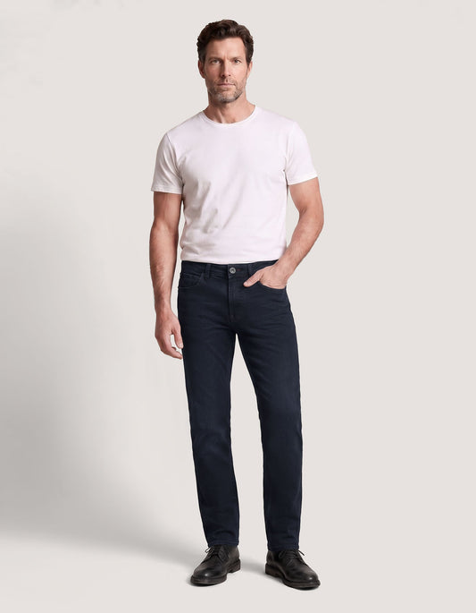Blue Black Stretch Jeans - Regular 5 Pocket Fit