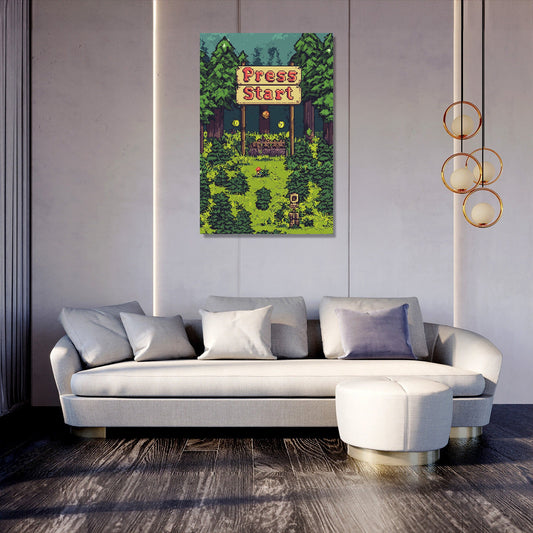 Enchanted Forest Start Canvas