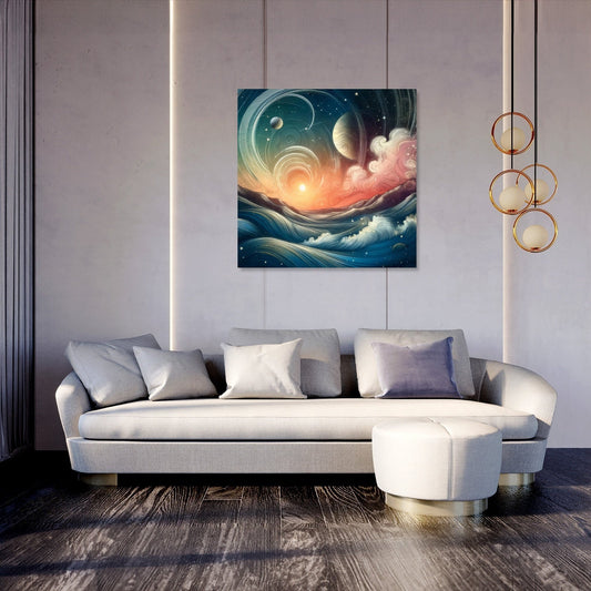 Cosmic Sketch Canvas
