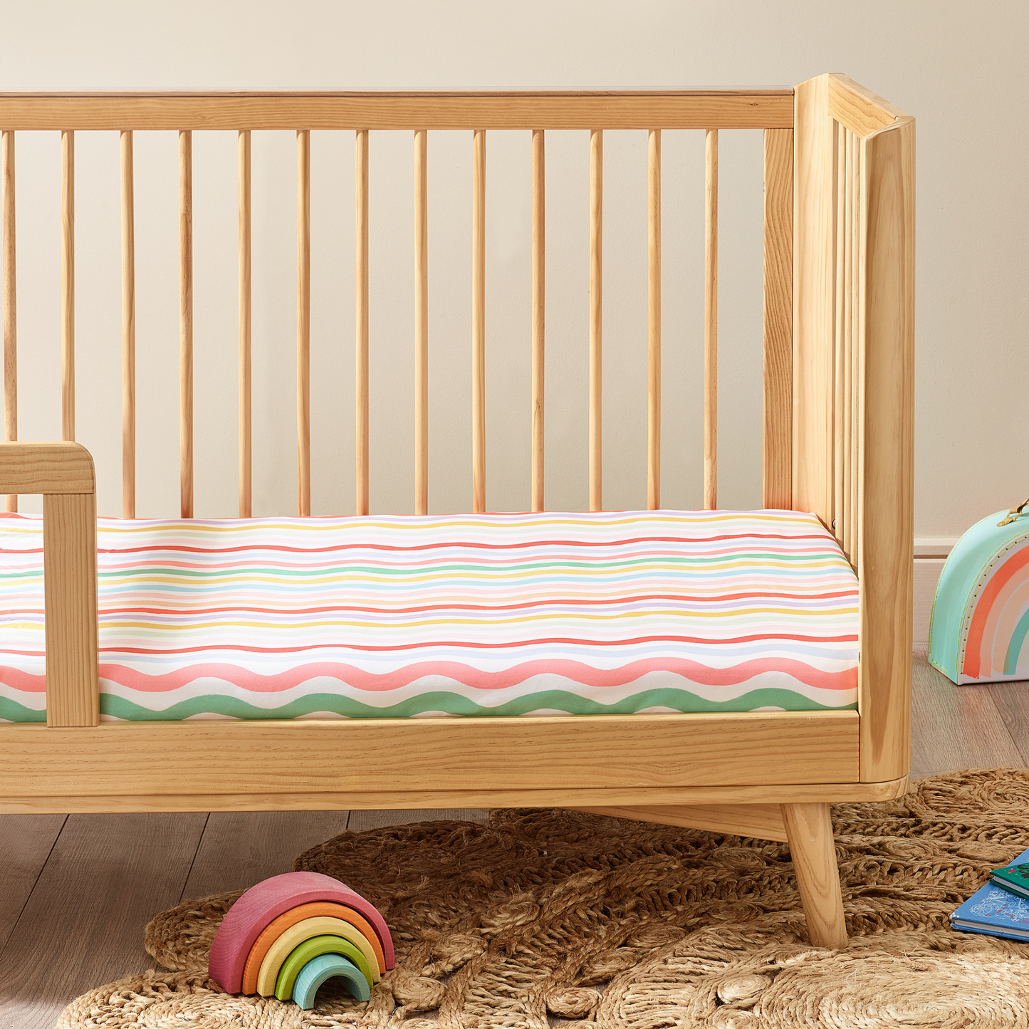 Happy Days Organic Cotton Fitted Sheet