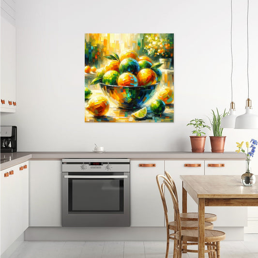 Citrus Symphony Canvas