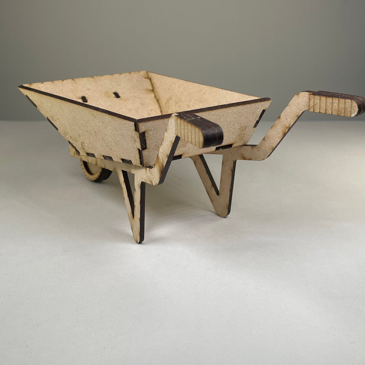 Wheelbarrow Planter - Pre-Built Model by Curious Rabbit ®