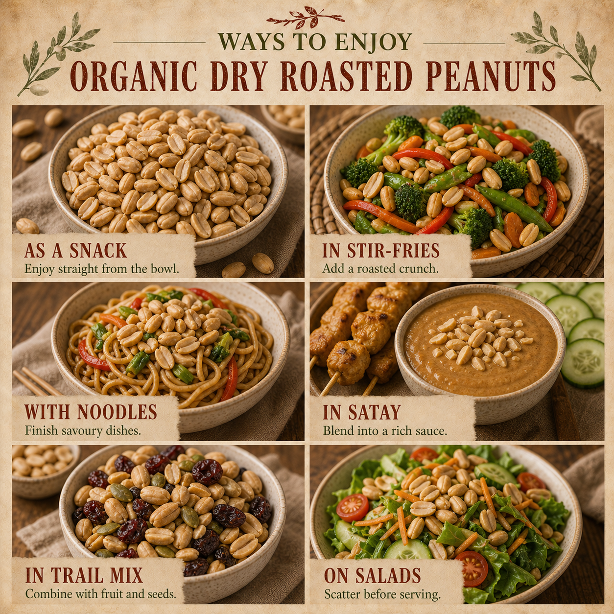 Organic Dry Roasted Peanuts