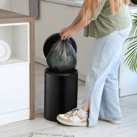 Parker Black 3 Litre Pedal Bin