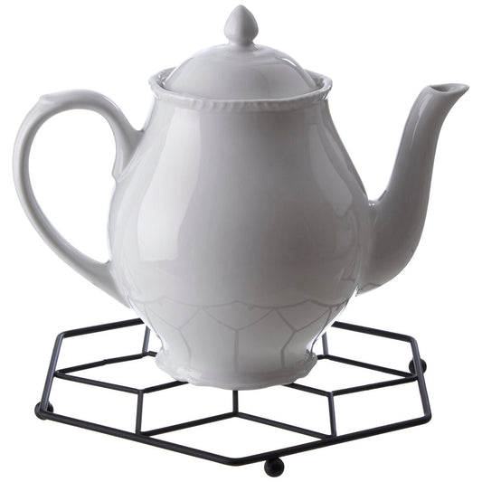 Vertex Contour Matt Black Trivet