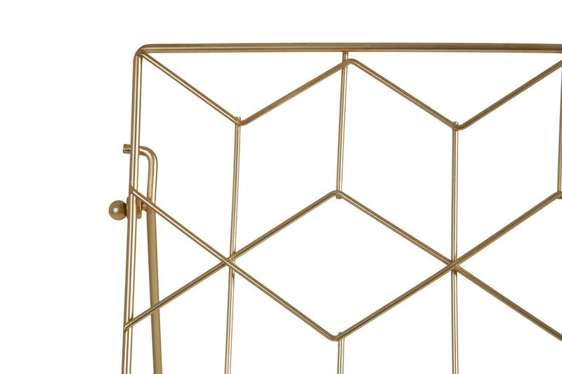 Contour Matte Gold Finish Cookbook Stand | Vertex