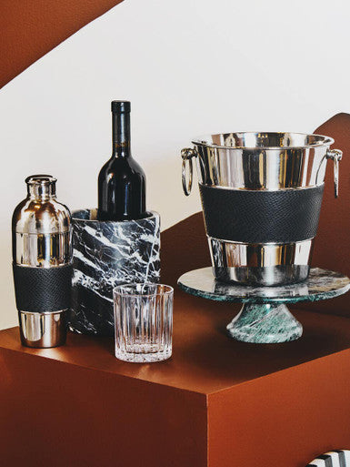 Mixology Silver Finish Cocktail Shaker