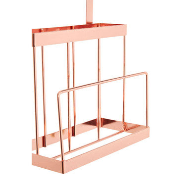 Rose Gold Hanging Storage Rack | Sorello