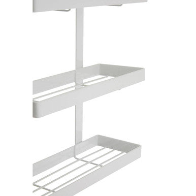 White Iron Three Level Hanging Rack | Sorello