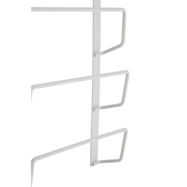 White Iron Hanging Pan Lid Rack | Sorello