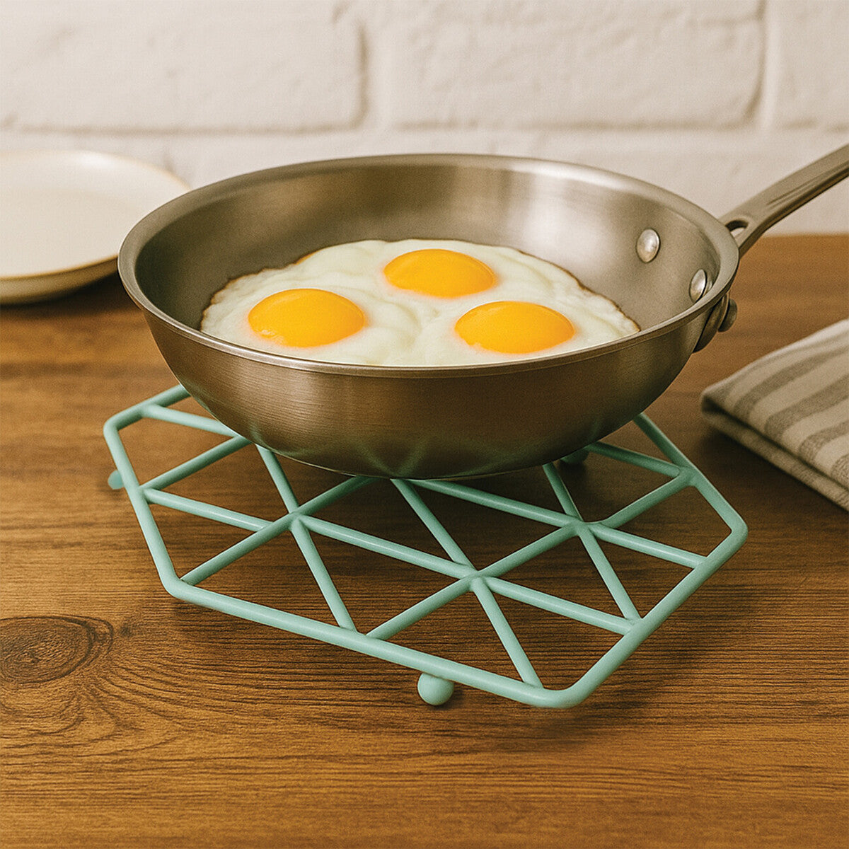 Vertex Green Finish Trivet