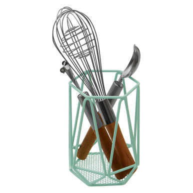 Vertex Green Finish Utensil Holder