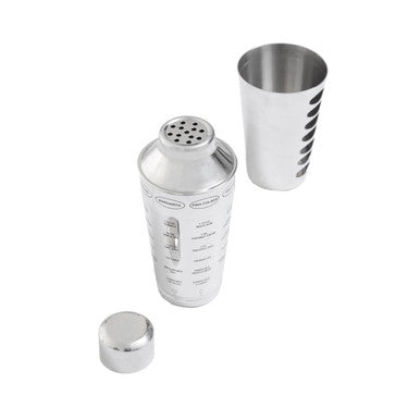 Recipe Silver Cocktail Shaker