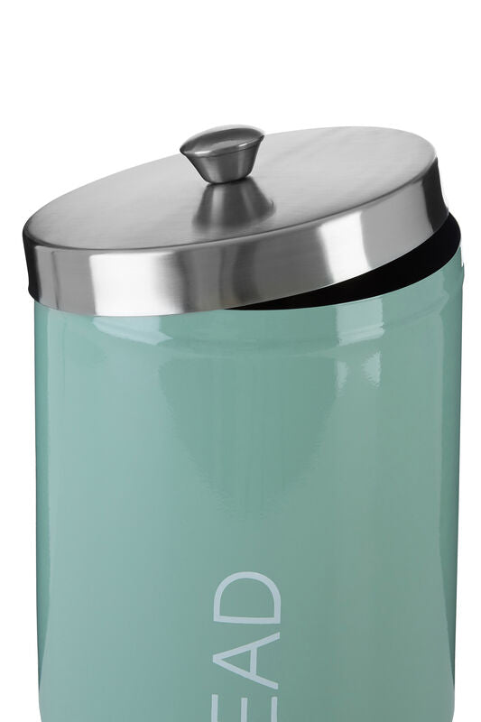 Liberty Pistachio Enamel Bread Bin