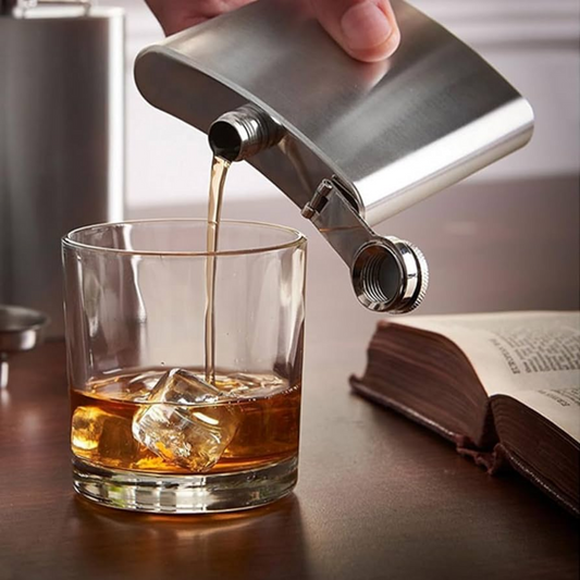 Auden Stainless Steel 8Oz Hip Flask