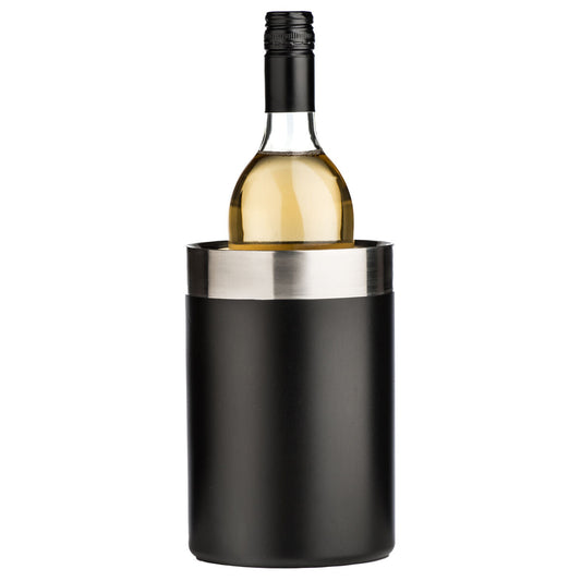 Mixology Bottle Cooler | Black Enamel