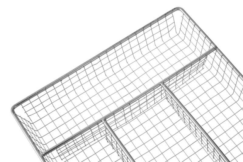 Esme Chrome Cutlery Tray