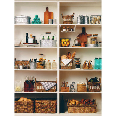 White Under Shelf Small Storage Basket