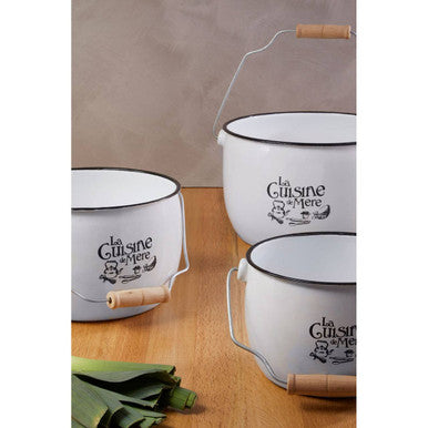 La Cuisine De Mere Set Of 3 Storage Pots