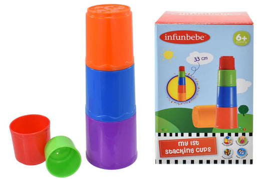 My First Stacking Cups Early Development Sensory Toy