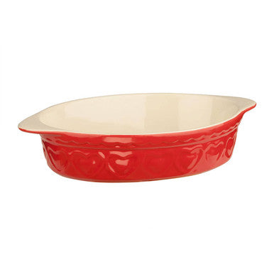 Sweet Heart 1400Ml Red Baking Dish