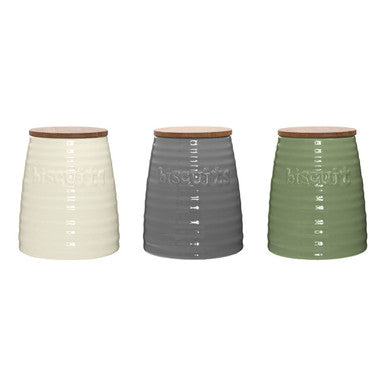 Winnie Green Dolomite Biscuit Canister