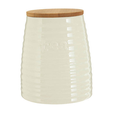 Cream Dolomite Tea Canister | Winnie