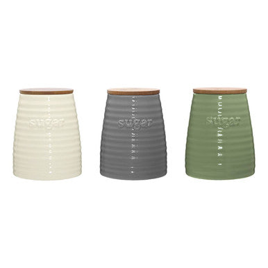 Cream Dolomite Sugar Canister | Winnie