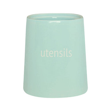 Fletcher Blue Utensil Jar