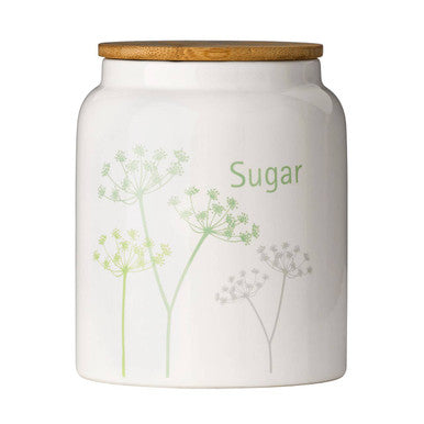 Sugar Canister | Cow Parsley