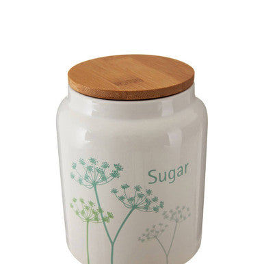 Sugar Canister | Cow Parsley