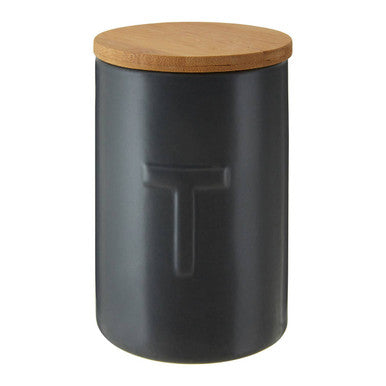 Dark Grey Tea Canister | Fenwick