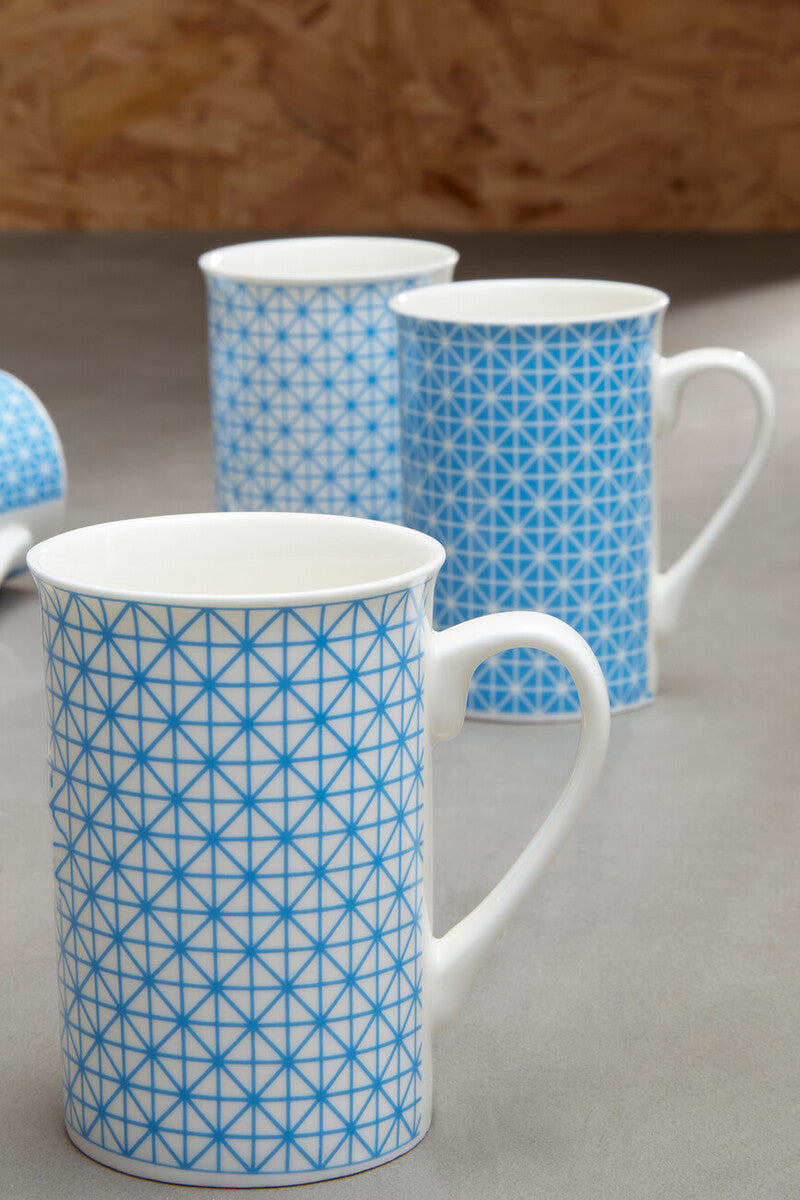 Maroc Blue Mugs Set of 4 | Tama