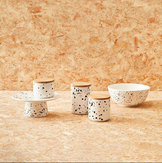 Speckled Medium Storage Canister