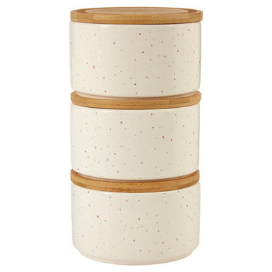 Set of 3 Stackable Canisters | Fenwick