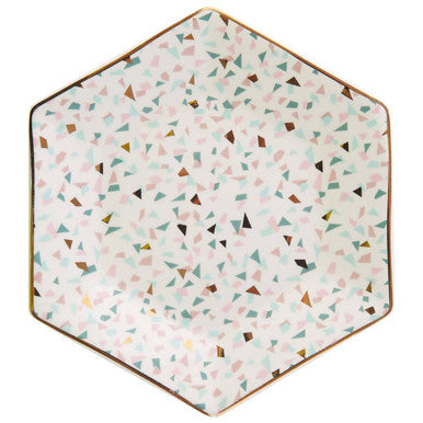 Yuki Terrazzo Pattern Side Plate