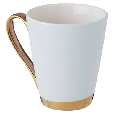 Green Frosted Deco N Letter Monogram Mug | Mimo