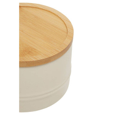 Cream Small Stoneware Canister | Fenwick