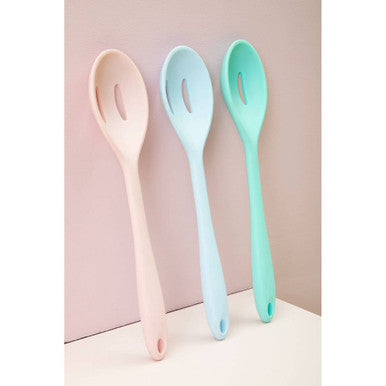 Light Pink Silicone Slotted Spoon | Zing