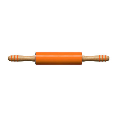 Orange Silicone Rolling Pin | Zing