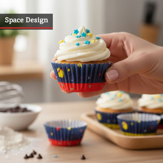 Rocket 100Pc Mini Cupcake Cases