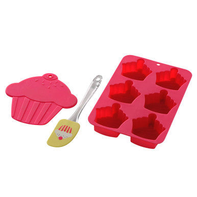 3 Piece Cupcake Baking Set | Hallie