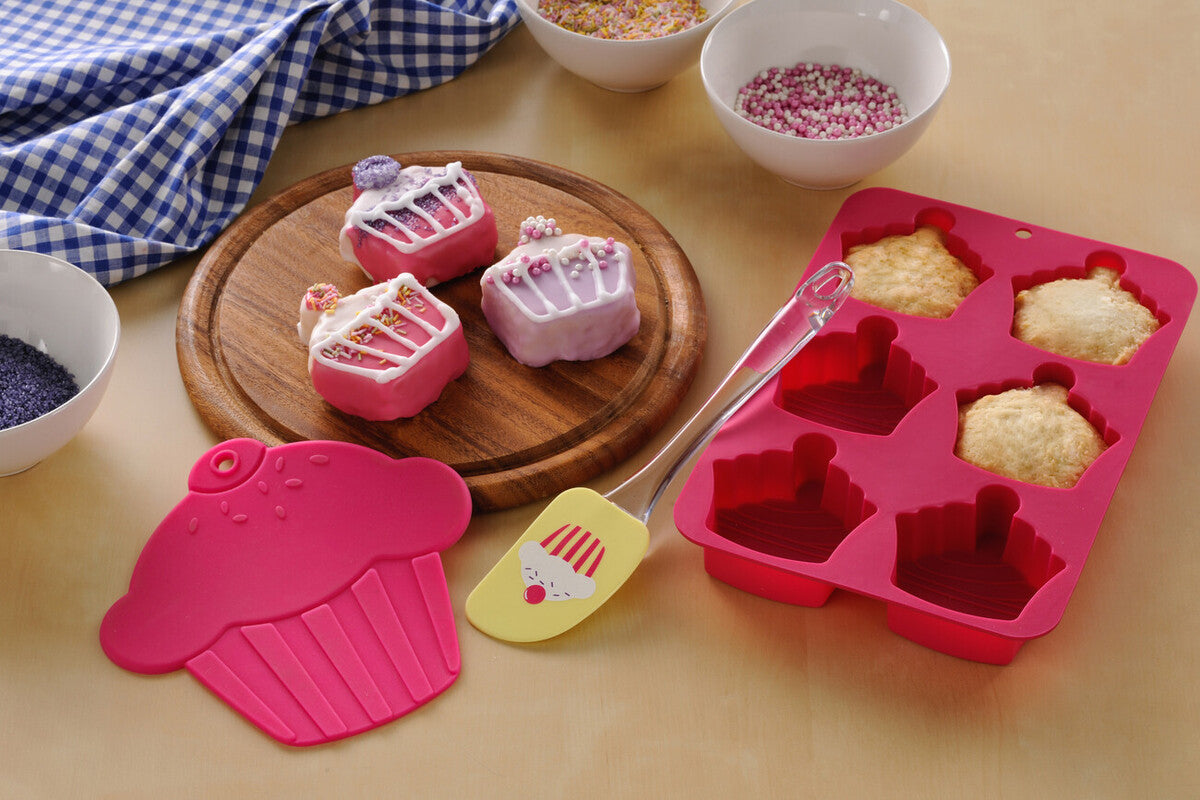 3 Piece Cupcake Baking Set | Hallie