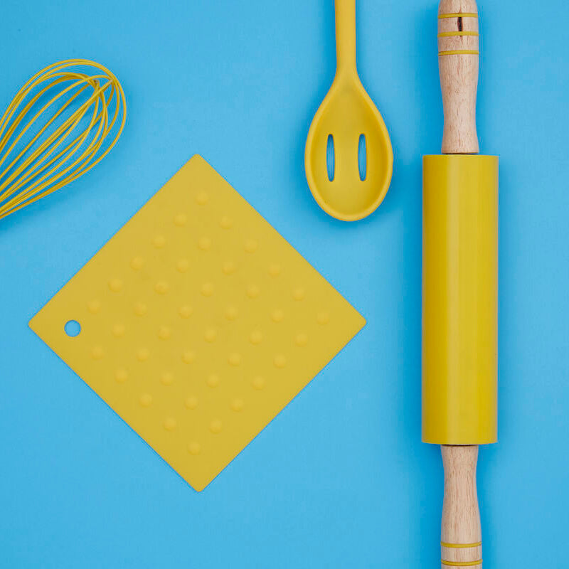Yellow Silicone Rolling Pin | Zing